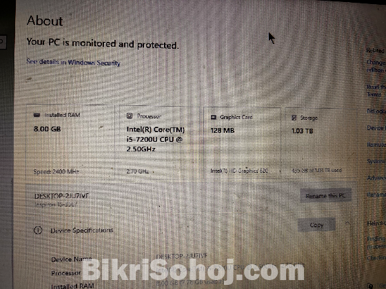 Dell Laptop . Dell Inspiron 15-3567
